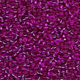 8.5g 1340 11/0 Miyuki Rocaille : Fuchsia T/SL (D)