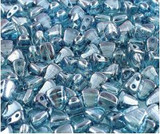 10g 6x5mm Nib-Bit : Crystal Blue Luster (APX 45 PCS)