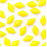 8g 4x6mm Mini GemDuo : Limon (Apx 120 pcs)