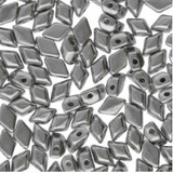 8g 4x6mm Mini GemDuo : Crystal Bronze Aluminum