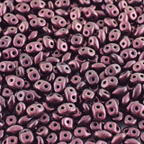 8g 2x4mm MiniDuo : Polychrome - Pink Olive (APX 170 PCS)