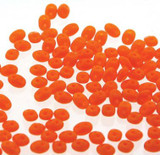 10g 2x5mm SuperDuo : Matte Opal - Dk Amber