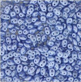 10g 2.5x5mm SuperDuo : Pastel -Lt Sapphire