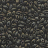 10g 2013 4x7mm Long Magatama : Matte - Olive Iris