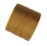 262 YD S-Lon Micro Cord: Gold, TEX 70 (.12mm)