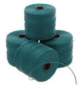 77 YD S-Lon Bead Cord : Green Blue, TEX 210 (0.5mm)