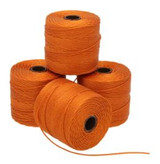 77 YD S-Lon Bead Cord : Rust, TEX 210 (0.5mm)