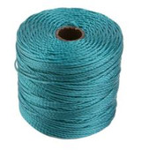 77 YD S-Lon Bead Cord : Teal, TEX 210 (0.5mm)