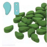 10g 8x5mm Paisley Duo : Matte - Velvet Lizard Green