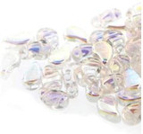 14g 8x5mm Paisley Duo : Crystal AB