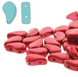 14g 8x5mm Paisley Duo : Metalust - Lipstick Red
