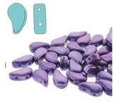 14g 8x5mm Paisley Duo : Metalust - Purple