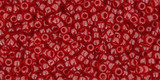 9g 0005C Toho Round 15/0 : Transp Ruby