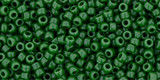 9g 0047H Toho Round 15/0 : Op Pine Green