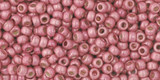 9g PF0553 Toho Round 15/0 : PF Galv Pink Lilac