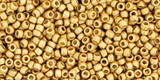 9g PF0557F Toho Round 15/0 :  PF Matte Galv Starlight