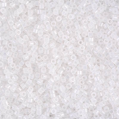 7.2 GM DB0220 11/0 Delica: White Opal (APX 1400 PCS)