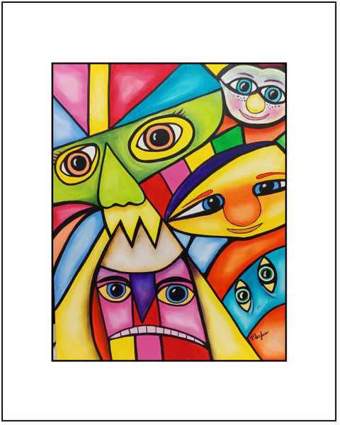 "NOSEY NEIGHBORS" Open Edition Prints