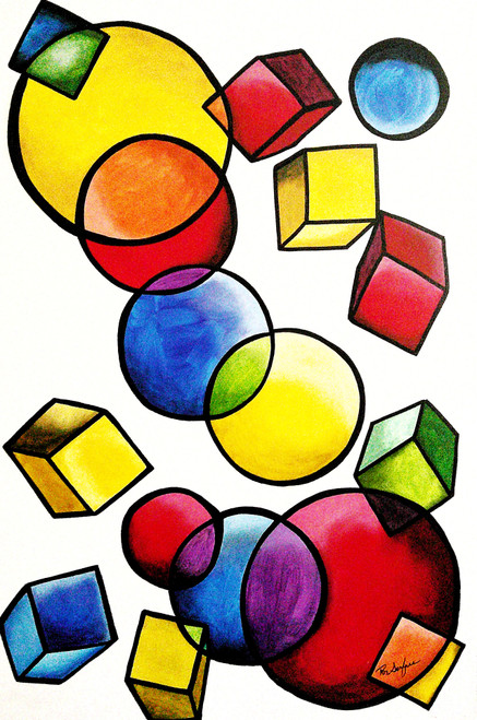 ORIGINAL  "EVOLUTION OF COLOR"