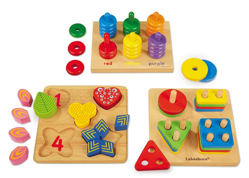 Shape and Sort Puzzle Block