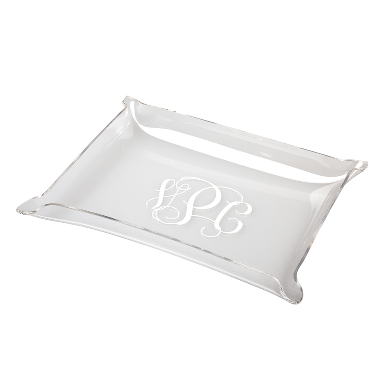 Acrylic Pinched Corner Tray - Small