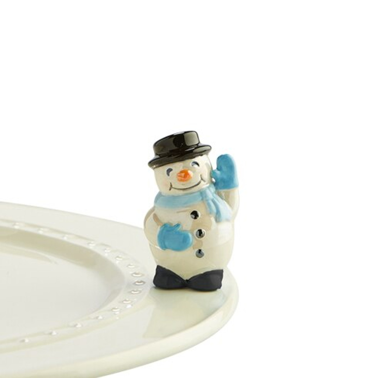 Nora Fleming Snowman Mini