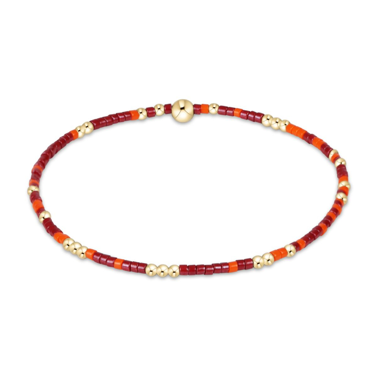 Gameday Hope Unwritten Bracelet Maroon Orange
