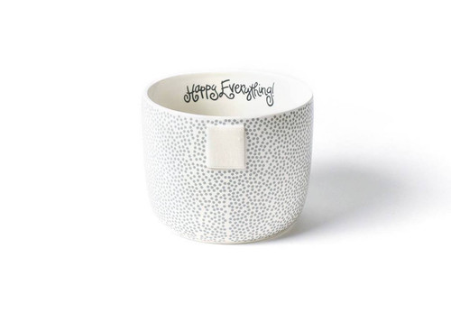 Small Happy Everything Bowl - Stone Small Dot