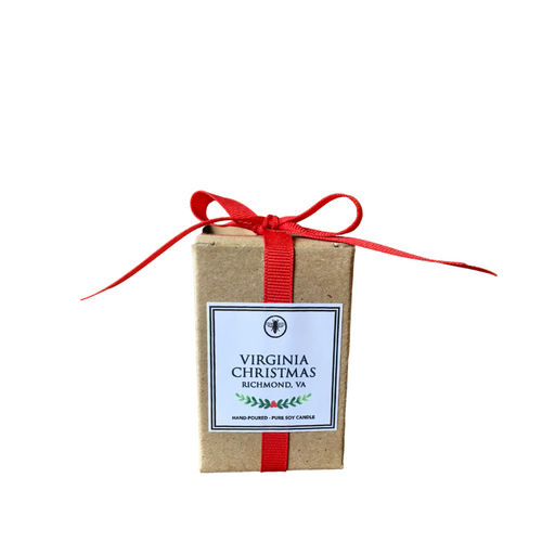 Virginia Christmas Votive Candle