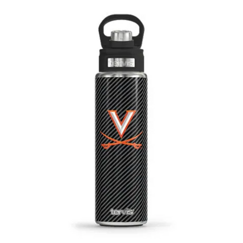 Tervis Tumbler Bottle 24 oz - Virginia Cavaliers Carbon Fiber