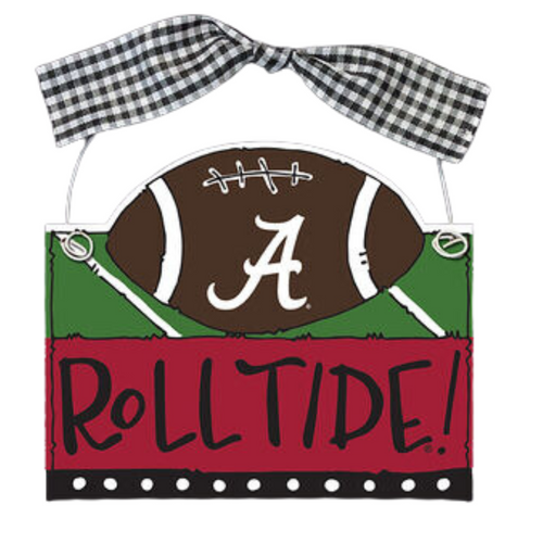 Alabama Football Ornament