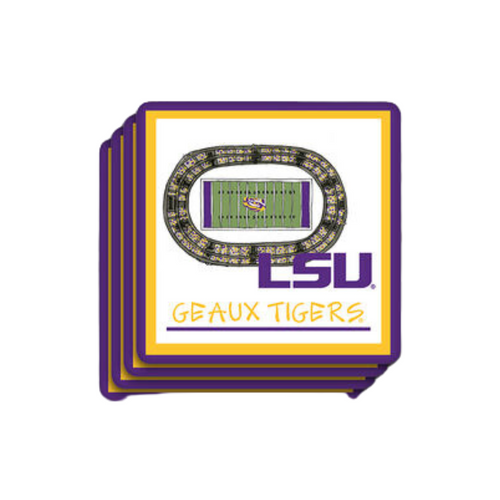 LSU S/4 Coasters