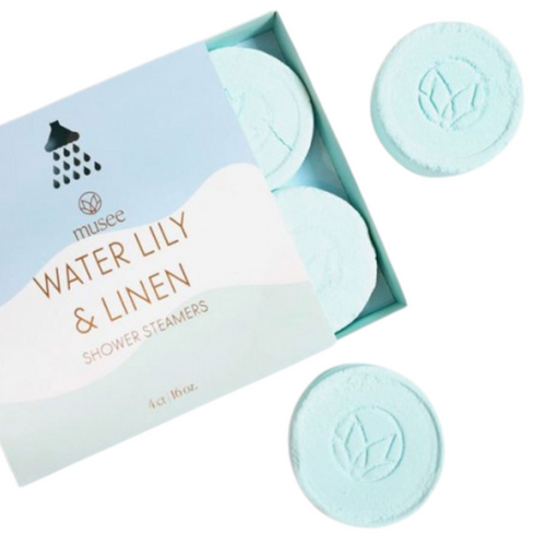 Musee Shower Steamers - Water Lily & Linen