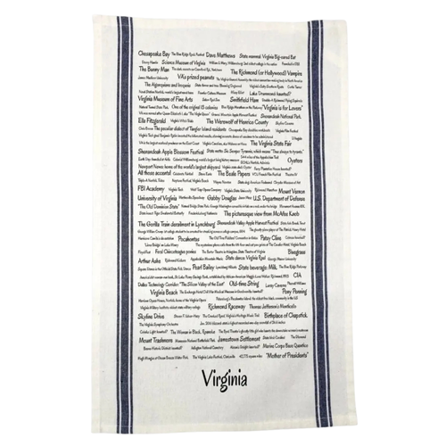 VIRGINIA TEA TOWEL