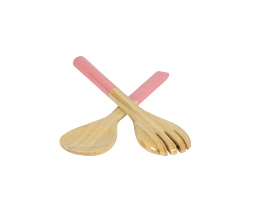 SMALL BAMBOO SERVERS - LIGHT PINK