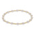 Classic Sincerity Gold 4mm Bracelet - Pearl