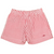 Naples Elastic Waist Shorts - Red Seersucker