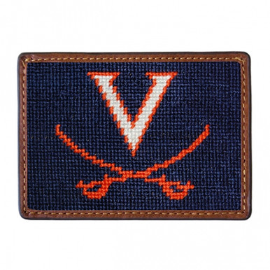 Smathers & Branson Needlepoint Belt - University of Virginia UVA