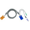 6' Combo 3-n-1 KVM Cable