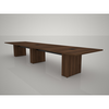 16' T5 Conference Table Sepia Walnut Middle Atlantic T5SHC1RSV07ZP001