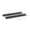 Kendall Howard 3150-3-001-09 - 9U LINIER Wall Mount Vertical Rail Kit - Cage Nut