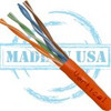 1000ft Cat5e Orange Plenum Solid Cable 157-304/P/OR 24AWG UTP 4 Pair 350MHz