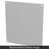 Perf Panel 33 x 27 - Fits Encl. 36 x 30 - Steel/Gray