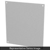 Perf Panel 13 x 9 - Fits Encl. 16 x 12 - Steel/Gray