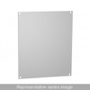 Panel 4.9 x 4.9 - Fits Encl. 6 x 6 - Steel/Wht