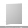 Panel 21 x 17 - Fits Encl. 24 x 20 - Alum