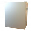 N4X J Box, Hinge Cover w/panel - 12 x 10 x 6 - 316 SS