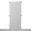 Inner Panel - Half Height - Fits Encl. 72 x 48 - Galv
