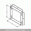 Panel Adapter - 6 x 6 - Steel/Gray