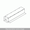 Straight Section w/o KO - 4 x 4 x 18 - Steel/Gray